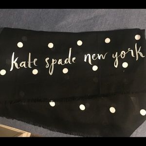 Kate Spade polka dot scarf
